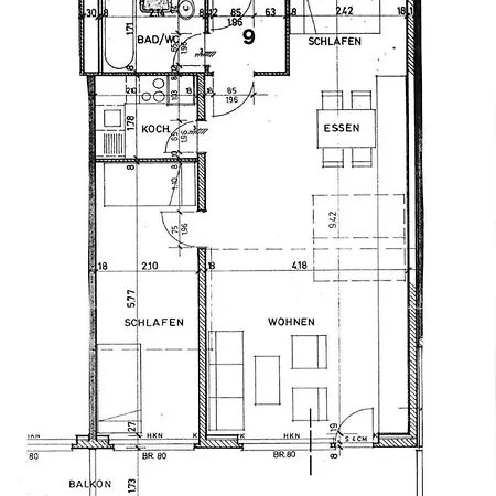2,5 Familienwohnung